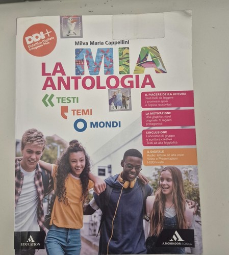 Mia antologia per le - la, antologia.
