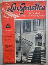 LA SVASTICA OTTOBRE 1941 NAZISTI CONTRO LA RUSSIA IN LINGUA ITALIANA 2 FASCICOLI