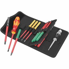Wera Isolati VDE Set Cacciaviti 16 Pz 1000V Elettricisti Set Attrezzi (006607)