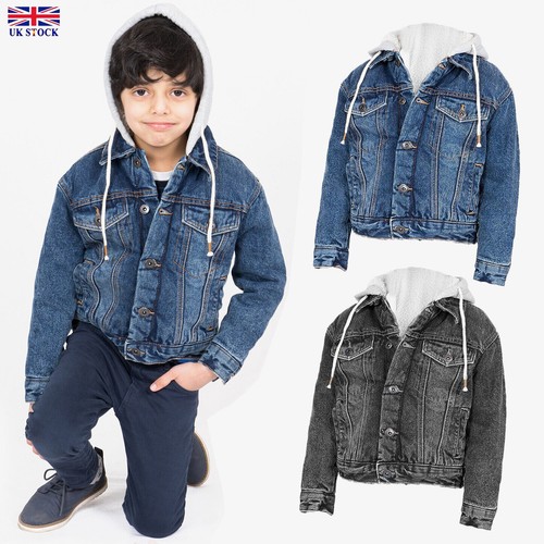 Cappotto giacca jeans con - ,
