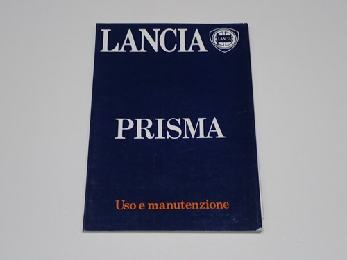 Lancia prisma libretto uso - lancia,