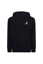 Felpa bambino/ragazzo garzata Hoodie Nike Air Jordan 95C630-023 Nera