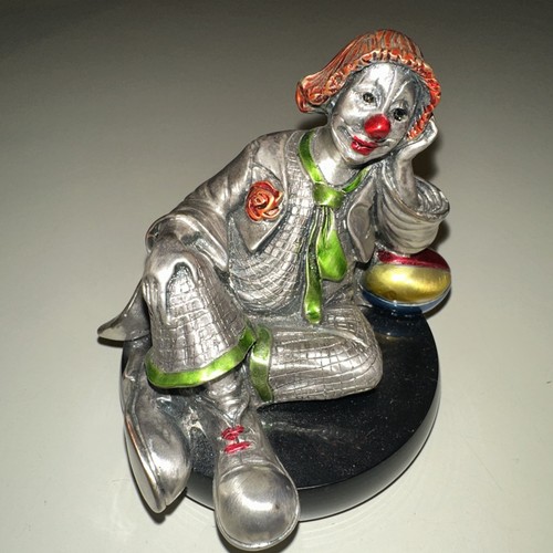 Statuetta pagliaccio vintage