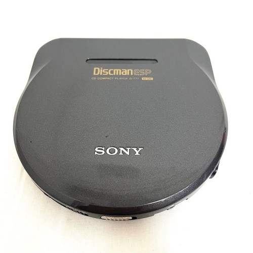 Sony discman esp - d-777, lettore