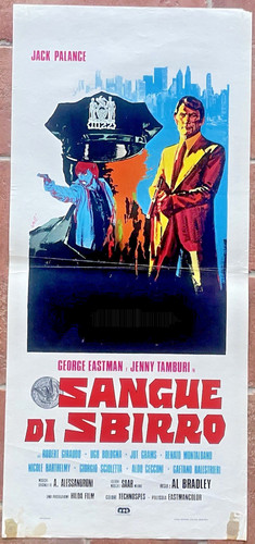 Locandina sangue sbirro - locandina, di