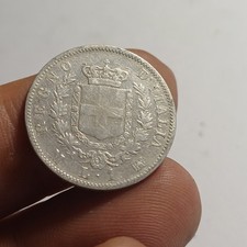 ARGENTO 835 G 5 ITALIA 1 LIRA