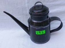 295. ANTICA OLIERA UTENSILE DA CUCINA IN LATTA PER OLIO