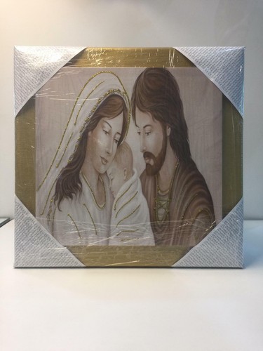 Quadro sacra famiglia con - sacra,