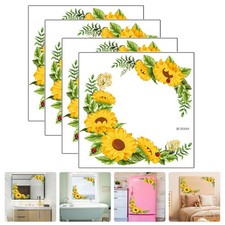  4 Pcs Adesivi Murali Con