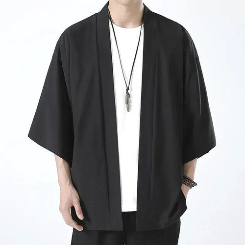 Cardigan uomo leggero kimono