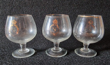 Bicchieri Napoleon Set di 3 Pz. per cognac brandy whisky da collezione vintage