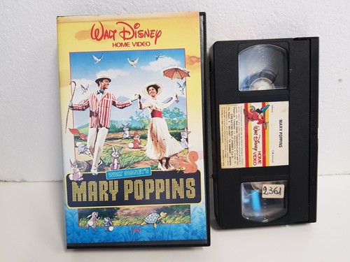 Mary poppins vhs - poppins, (1964)