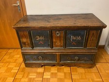 Cassapanca in cirmolo 1874 tirolese