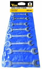 SERIE CHIAVI A FORCHETTA DOPPIE CHIAVE FISSA FISSE 8 PZ. 6/22MM CHROME VANADIUM