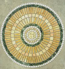 ROSONE MOSAICO ANTICATO MARMO