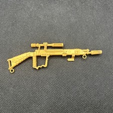 Bravestar TEX HEX Mattel 1986 Accessorio Modellino Pistola Fucile Oro 