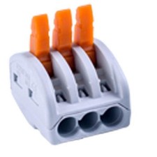 Morsetto rapido a tre poli Le