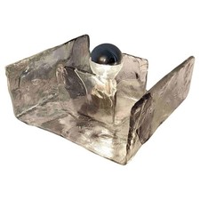 Mid-century modern murano glass table lamp by Mazzega, Italy, 1970s