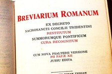 Breviarium Romanum Pars Autumnalis - Breviario Romano Latino Vintage 1955