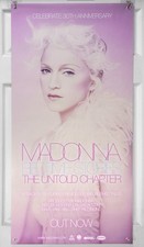 Poster promozionale Madonna "Bedtime Stories: The Untold Chapter" Banner vinile 2025