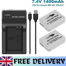 2x NB-10L batteria e