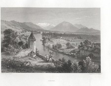 THUN, Oberland, Svizzera , di