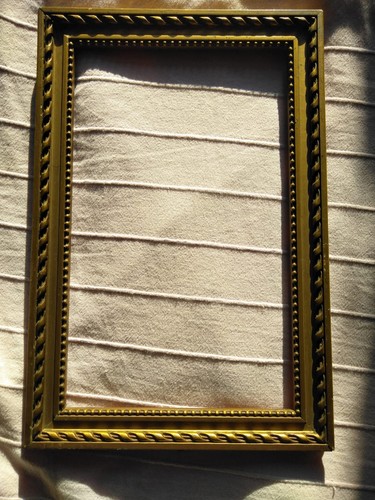 Cornice antica colore oro - cornice,