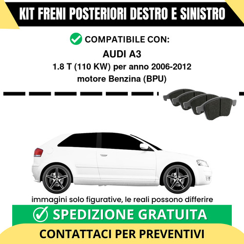 Pastiglie freno posteriori - freno,