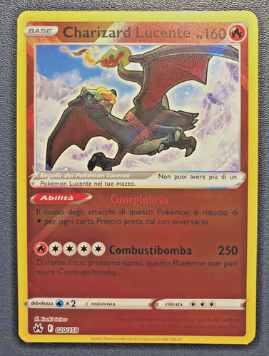 Pokemon carta charizard - carta,