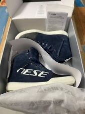 Scarpe uomo moto Dainese York D-WP blu black iris shoes impermeabili