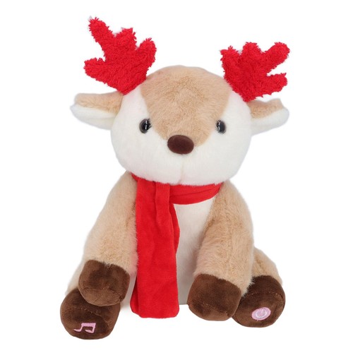 Renna peluche musicale - di,