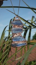 Ciondolo cianite blu rame