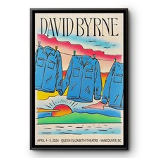 NUOVO!! Poster David Byrne 4-5