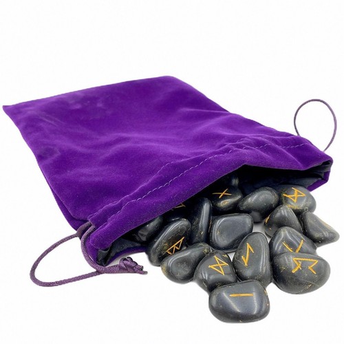 Black agate rune - , 100%