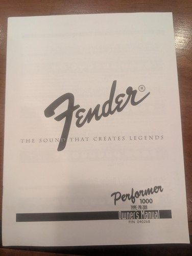 Manuale schemi fender - e,