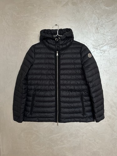 Moncler raie giubbotto nero - moncler,