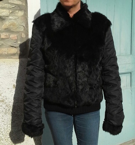 Giacca giubbino nero - giacca,