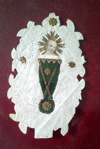 Raro santino semimanufatto - santino, xix