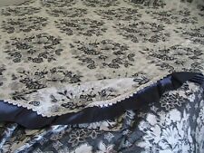 COPRILETTO MATRIMONIALE CORREDO CON VOLANT FLOREALE