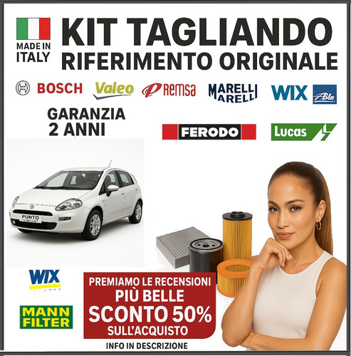 Kit filtri tagliando - kit,