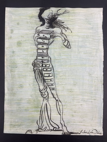Salvador dalì disegno - salvador,