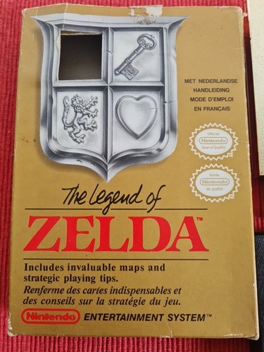 Nintendo nes legend zelda - legend, of