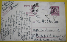 Belgien, Ganzsache, Postkarte
