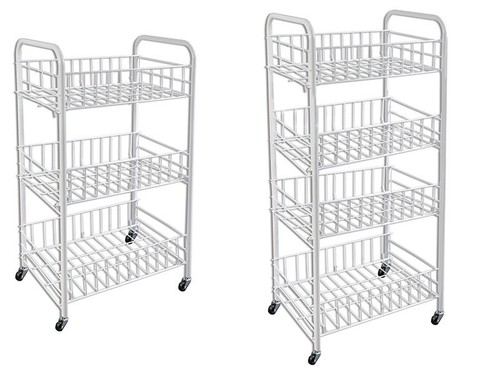 Carrello metallo bagno - metallo, da