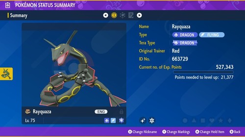 Evento raid rayquaza - rayquaza, tera