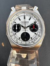 Orologio automatico Citizen Bullhead Octagon 67-9356 quadrante panda