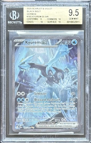 Pokémon kyurem 165 086 - -, ex
