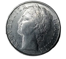 Italia 100 Lire - 1956 - KM#