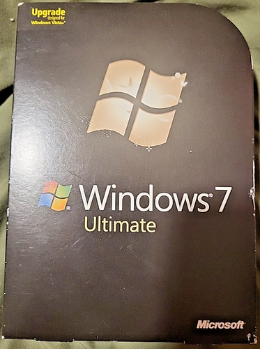 Microsoft windows ultimate - microsoft, 7