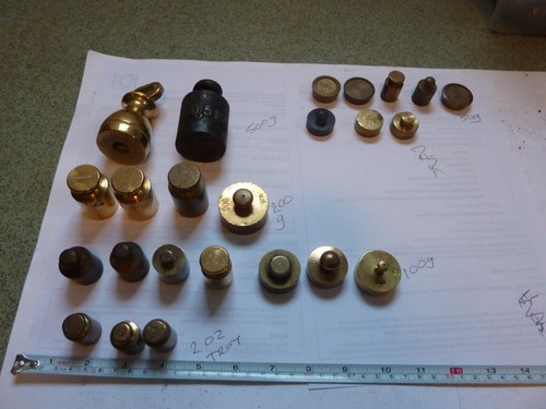 Vintage brass bell flat - brass,